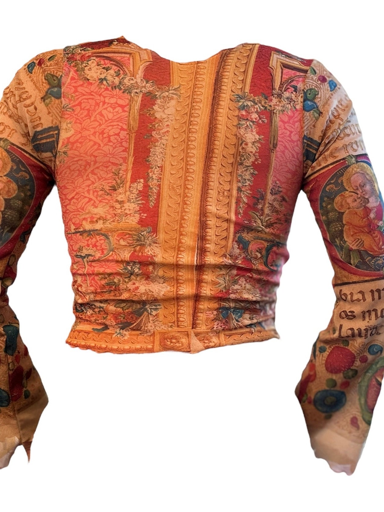 SAMPLE Rococo Mesh Long Sleeve