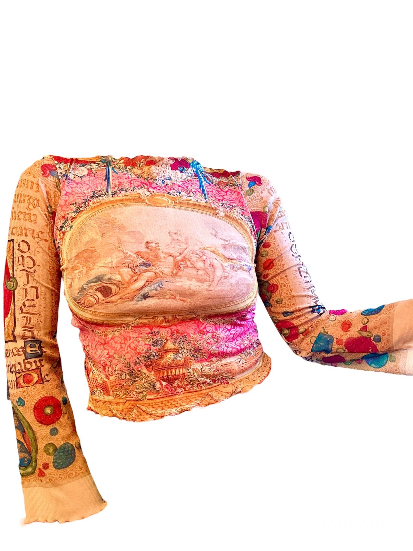 SAMPLE Rococo Mesh Long Sleeve